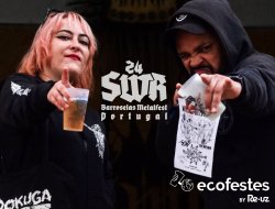 SWR Metal Fest sustentável com copos reutilizáveis